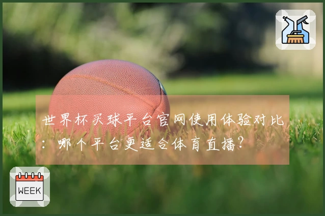 世界杯买球平台官网使用体验对比：哪个平台更适合体育直播？